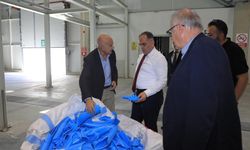 Vali Çakırtaş Yakınkent OSB’de sanayi tesislerini ziyaret etti.