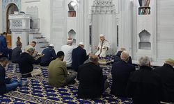 Çankırı’da kahraman gaziler için sabah namazında buluşuldu
