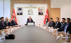 Çankırı’da kaymakamlar toplantısında gündem sosyal yardımlar oldu