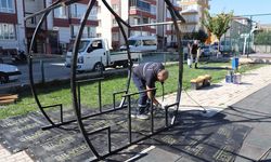 Çankırı’da parklar baştan aşağı yenileniyor
