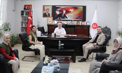 Yeşilay Çankırı Şubesinden İl Müftüsü Şahin’e ziyaret