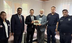 Korgun Kaymakamı Budak’tan Kıbrıs Gazisi İsmail Şahin’e ziyaret