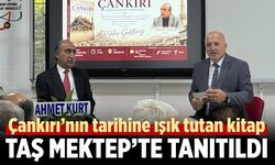 Çankırı’nın tarihine ışık tutan kitap Taş Mektep’te tanıtıldı