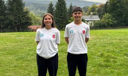 Zümra ve Mustafa Çankırı’yı Prag’da temsil ediyor