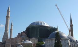 Ayasofya’nın kubbesinde kritik çalışma başlıyor!