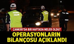 Çankırı’da bir haftada neler oldu? Operasyonların bilançosu açıklandı