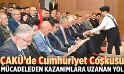 ÇAKÜ’de Cumhuriyet Coşkusu: Mücadeleden Kazanımlara Uzanan Yol