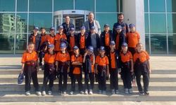 Çankırı’da minik AFAD gönüllüleri iş başında!