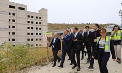 Çankırı’nın yeni devlet hastanesi inşaatında son durum değerlendirildi