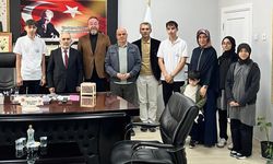 İmam Hatip Lisesinden Müftü Şahin’e ziyaret