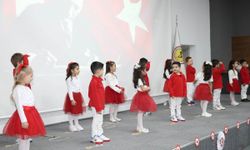 Çerkeş’te miniklerden Cumhuriyet Bayramı gösterisi