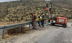 Korgun’da yayla yolunda güvenlik çalışması başladı