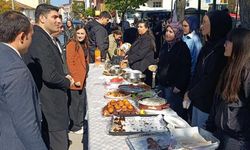 Kurşunlu’da okul bahçesinde dayanışma buluşması
