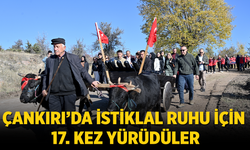 Çankırı’da İstiklal Ruhu İçin 17. Kez Yürüdüler