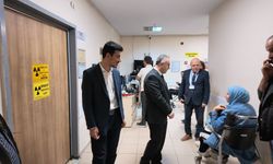 İl Sağlık Müdürü Bulut hastanede incelemelerde bulundu