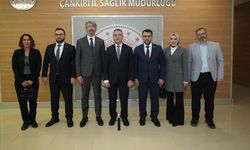 Öz Sağlık-İş Sendikası heyetinden İl Sağlık Müdürü Bulut’a ziyaret