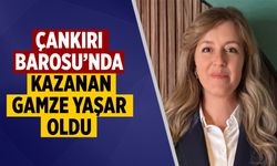 Çankırı Barosu’nda iki kadın aday yarıştı! Kazanan Gamze Yaşar oldu