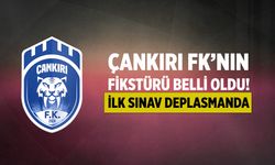 Çankırı FK’nın fikstürü belli oldu! İlk sınav deplasmanda