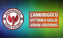 Çankırıgücü U17’den 6 gollü gövde gösterisi!