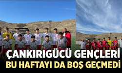 Çankırıgücü’nün gençleri bu haftayı da boş geçmedi