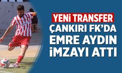 Çankırı FK’da orta saha Emre Aydın imzayı attı