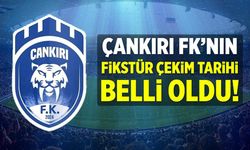 Çankırı FK’nın fikstür çekim tarihi belli oldu!