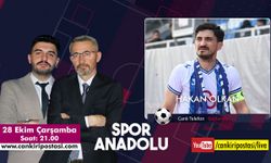 Spor Anadolu’da bu haftanın konuğu Çankırı FK Kaptanı Hakan Olkan