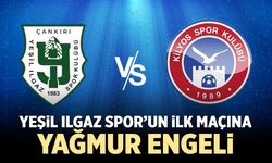 TFF duyurdu: Yeşil Ilgaz Spor'un müsabakasına yağmur engeli