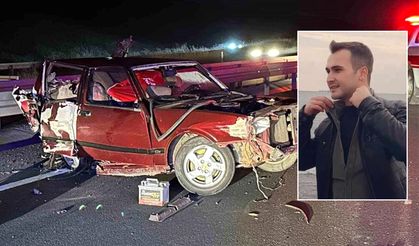 Çankırılı Genç gardiyan feci kazada hayatını kaybetti