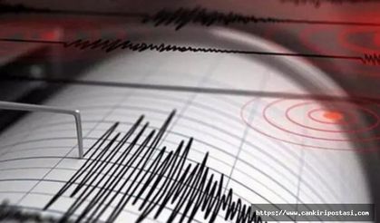 Çankırı’da deprem meydana geldi!