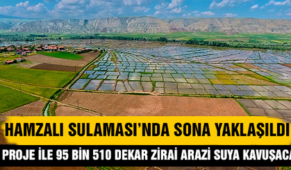 Çankırı Hamzalı Sulaması’nda Sona Yaklaşıldı…