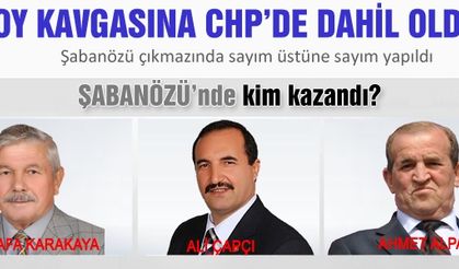 Şabanözü seçimlerine bu sefer CHP itiraz etti