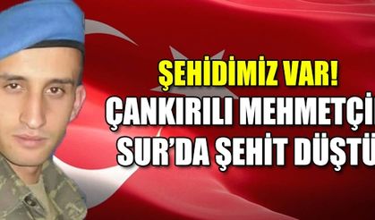 Şehit ateşi Çankırı'ya düştü