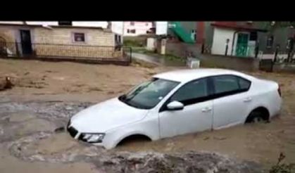 Karamustafa Köyü sel baskınından yeni görüntüler
