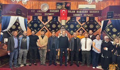 “Zamansız Yolcular” Proje Ekibi Yaren gecesi düzenledi!