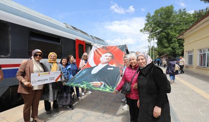 “Turistik Tuz Ekspresi” yolculardan tam not aldı