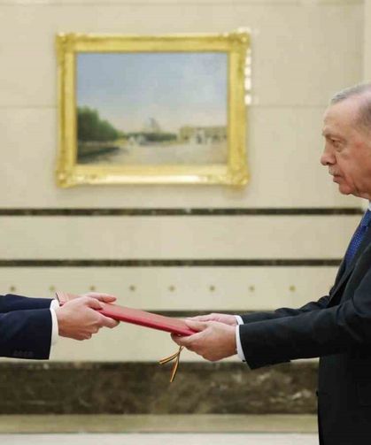 Cumhurbaşkanı Erdoğan, büyükelçileri kabul etti