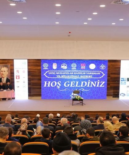 ‘Genç Muhafızlar Hafızlık Yarışması’ finali Bayburt’ta yapıldı