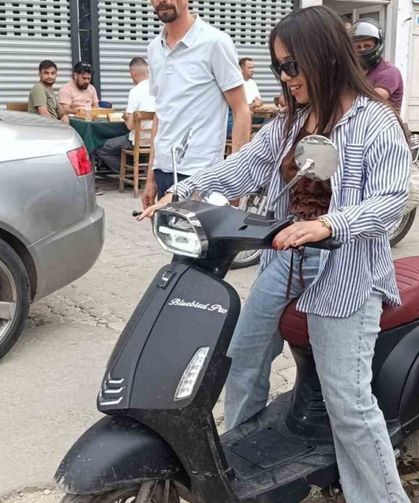 Kamyonun altında kalmaktan son anda kurtuldu: O anlar kamerada