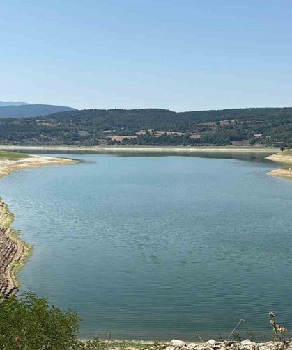 Bolu’nun içme suyunun karşılandığı göl, alarm veriyor: Su seviyesi yüzde 30 düştü