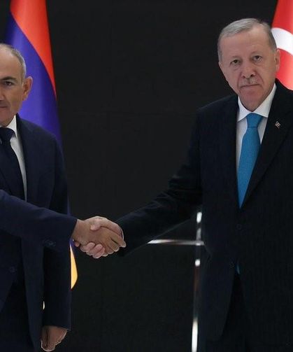 Cumhurbaşkanı Erdoğan, Ermenistan Başbakanı Paşinyan’ı kabul etti