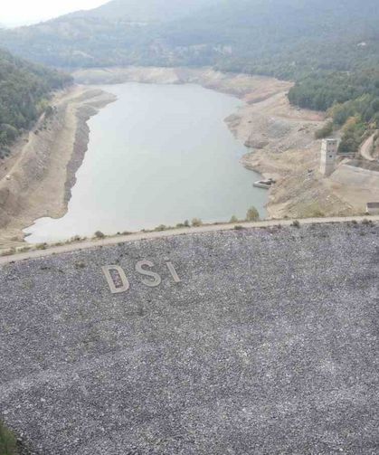 Gönen Barajı’nda su krizi, doluluk oranı yüzde 11’e düştü