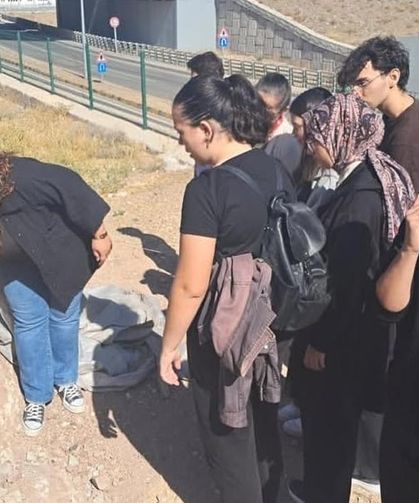 Çankırı TOBB Fen Lisesi öğrencileri fosil mirasını yerinde gördü
