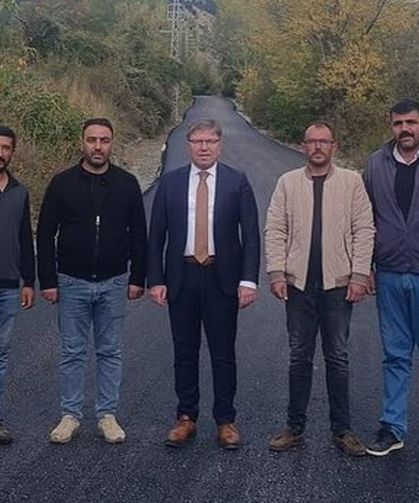 Çankırı Ilgaz Saraycık Grup Yolunda Sıcak Asfalt Çalışmaları Başladı
