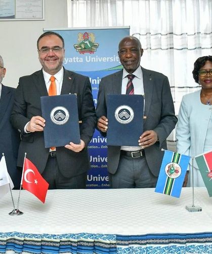 ÇAKÜ ile Kenyatta Üniversitesi Arasında Akademik İşbirliği Protokolü İmzalandı