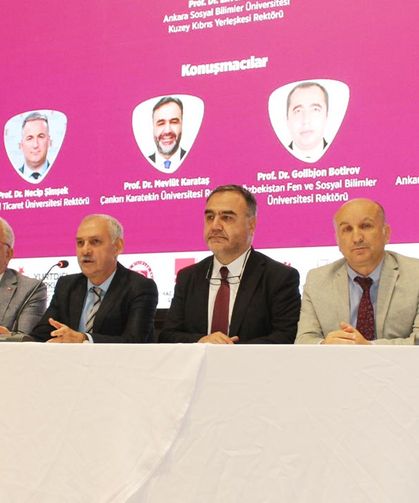 ÇAKÜ, 5. Manas Forumu’nda Türk Dünyasıyla Akademik Bağlarını Güçlendirdi