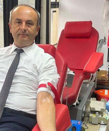 Çankırı Eğitim Camiasından Kızılay’a Kan Bağışı Desteği