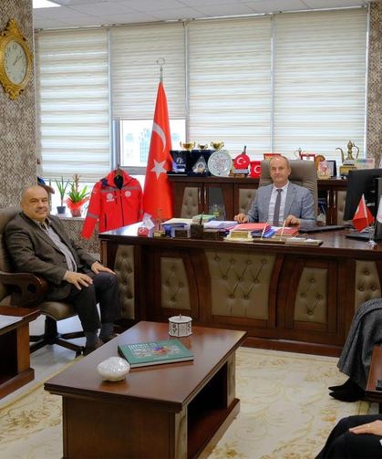 İHH Çankırı’dan  İl Milli Eğitim Müdürü Öztürk’e Ziyaret