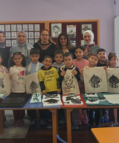 Çankırı İstiklal Anaokulu’nda Miniklere Sanatsal Deneyim