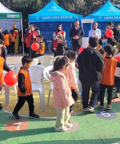 Çankırı'da Öğrenciler Sağlıklı Yaşam Bilinciyle Buluştu